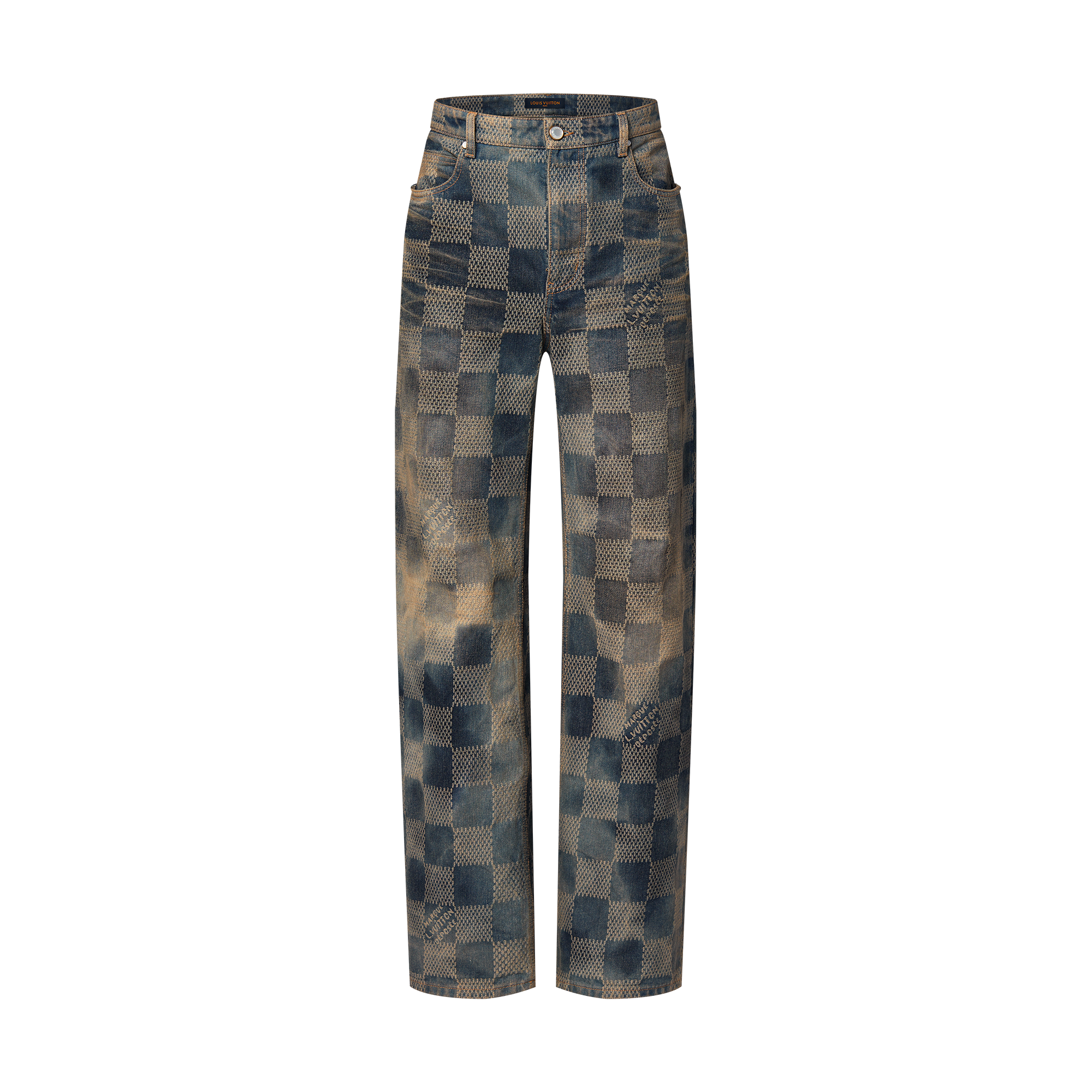 Pantalon de mezclilla louis vuitton shops